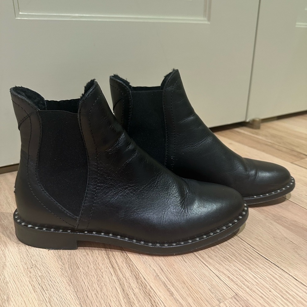 Jimmy Choo Black Chelsea Boots 36.5